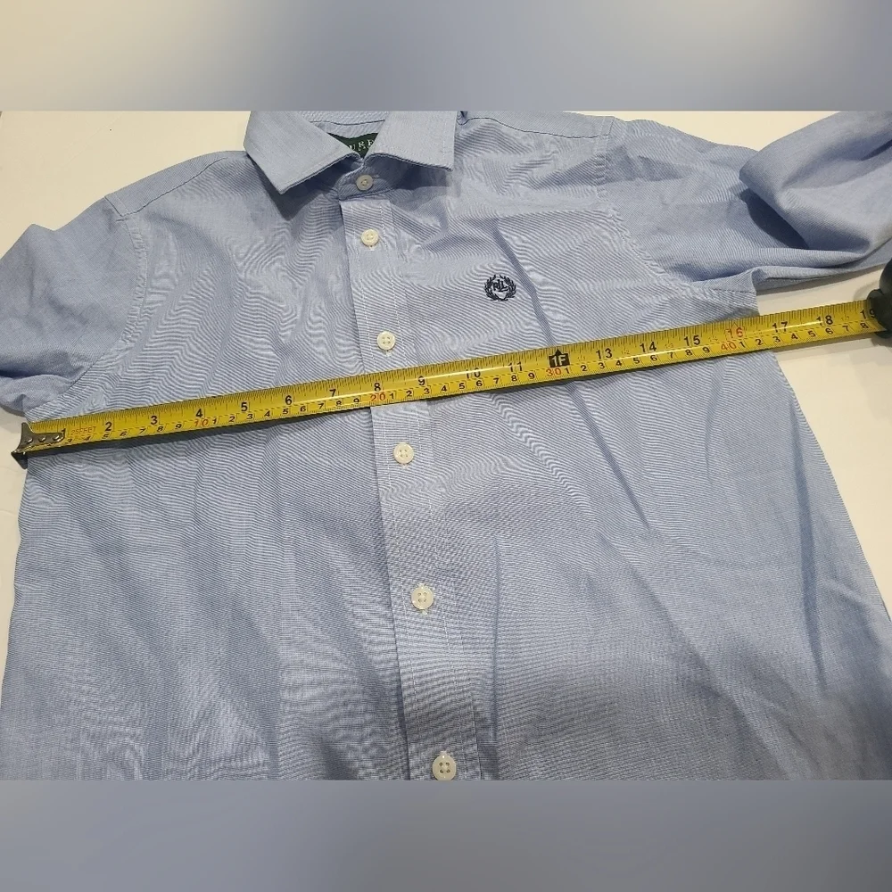 Lauren Ralph Laren Light Blue Boys Shirt Sz.12